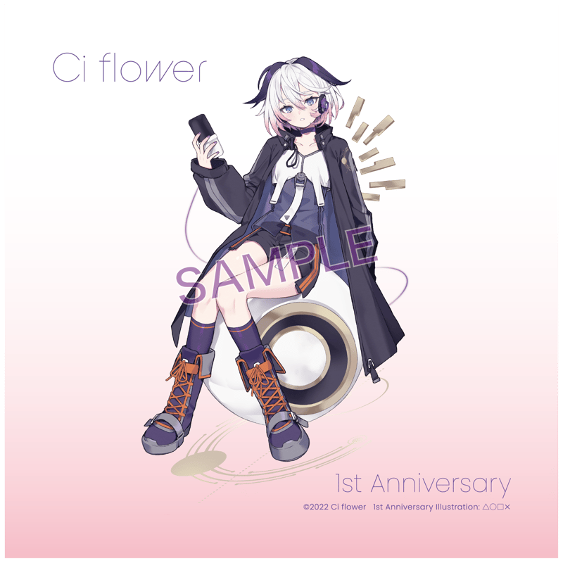 Ci flower 1st Anniversary ハンドタオル (face towel) |