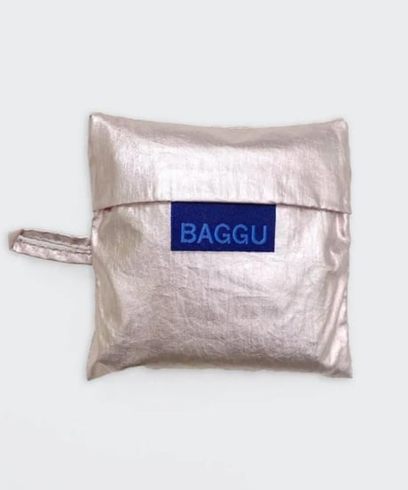 BABY BAGGU メタリックピンク