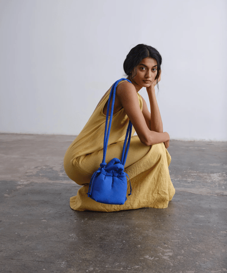 MICRO ONA SOFT BAG Cobalt blue