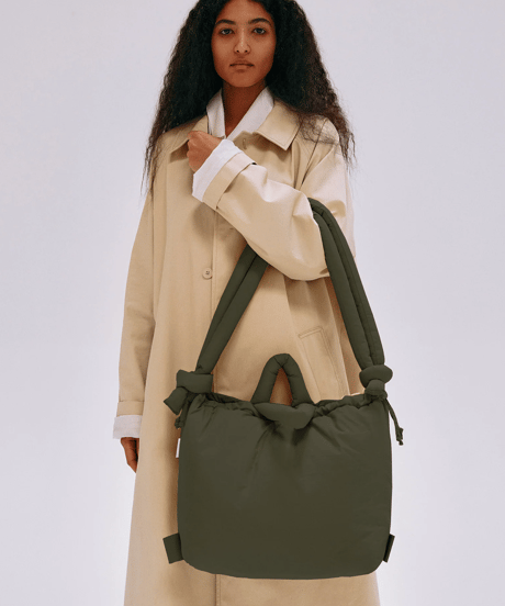 ONA SOFT BAG Forest green