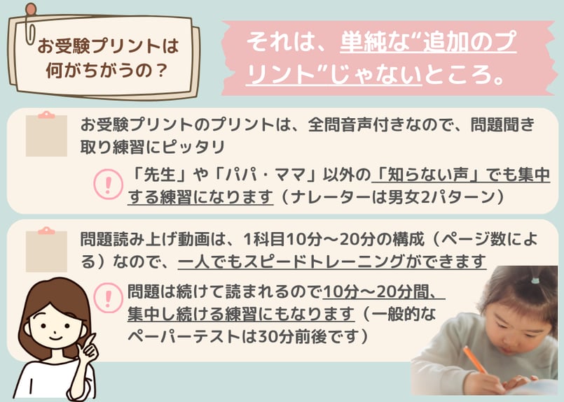 TAM小学校受験☆お受験コース年長8ヶ月分プリント　ペーパー対策に☆ TAM小学校受験☆お受験コース年長8ヶ月分プリント ペーパー対策に