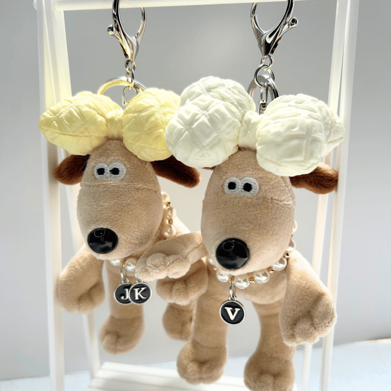 希少品 タグ付 サンアロー グルミット キーチェーン付きマスコット 未使用 グルミットキーリング | Korean Factory 별-