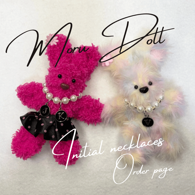 3/15ネックレス増加♡韓国直輸入‼︎モール人形♡オーダーページ♡