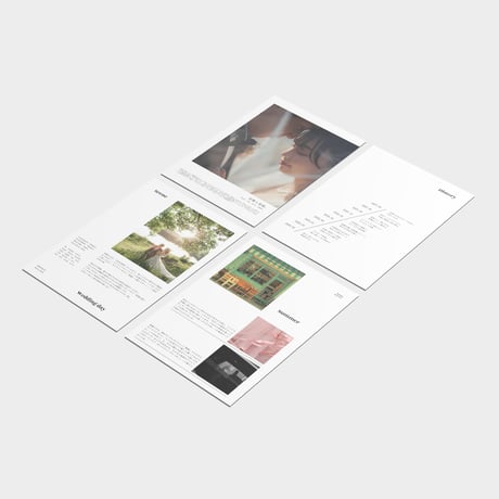 Profilebook Template⌇Design 02