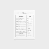 【購入者限定無料配布】追加用メニューページ（単ページ用）