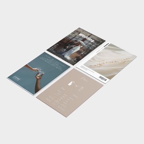 プロフィールブックテンプレート⌇バランスミニマル（デザインL）12p