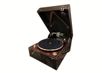 国産ポータブル型蓄音機「イーグル7号」 | かふぇ あたらくしあ