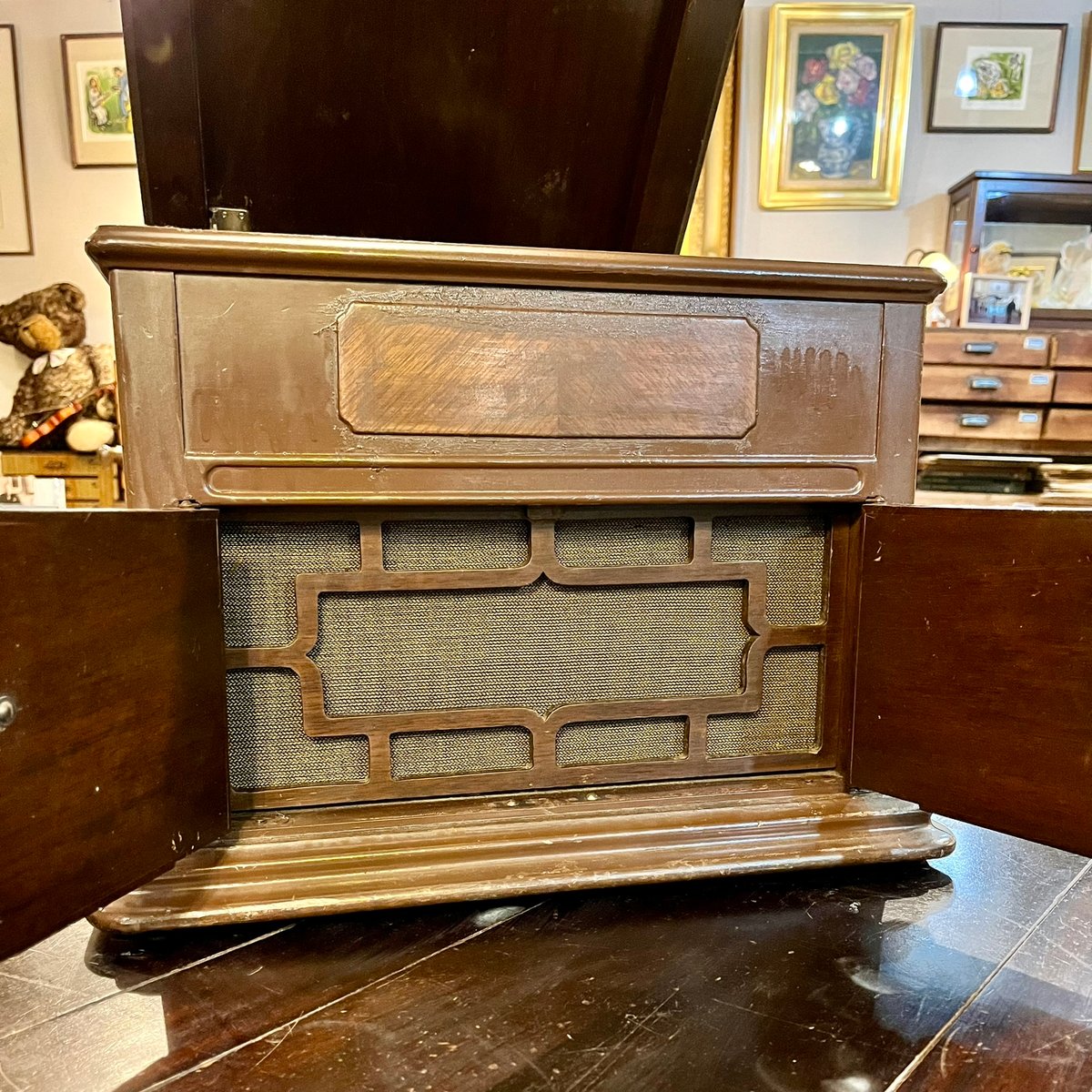 英コロムビア 最上級卓上型蓄音機「NO.121」 | かふぇ あたらくしあ