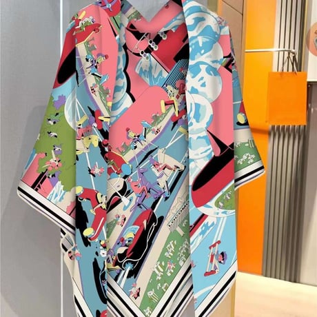 予約販売　カシミヤタッチスカーフ