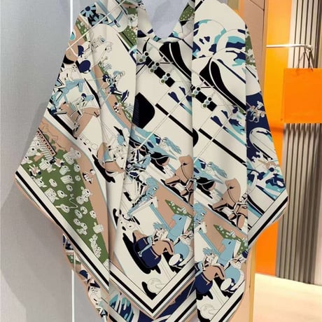 予約販売　カシミヤタッチスカーフ