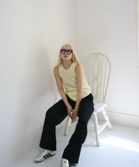Spice 2way Knit Vest 2025【Butter】