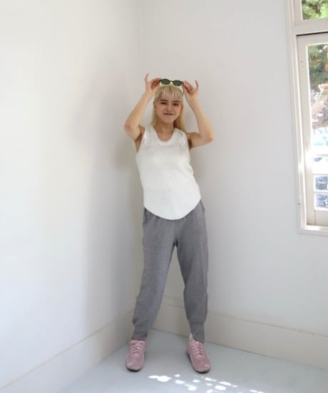 Spice 2way Knit Vest 2025【Sea salt】