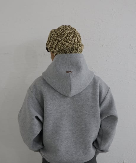Handmade volume beanie【Caffe latte】