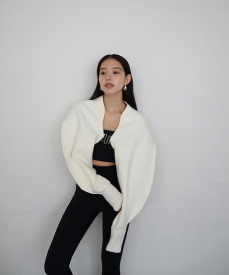 Cloud arm bolero【white】
