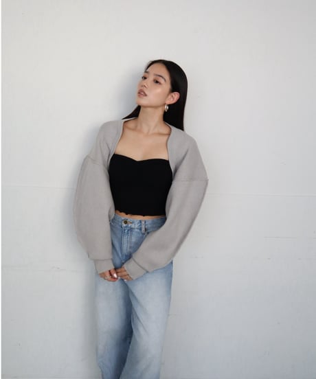 Cloud arm bolero【gray】