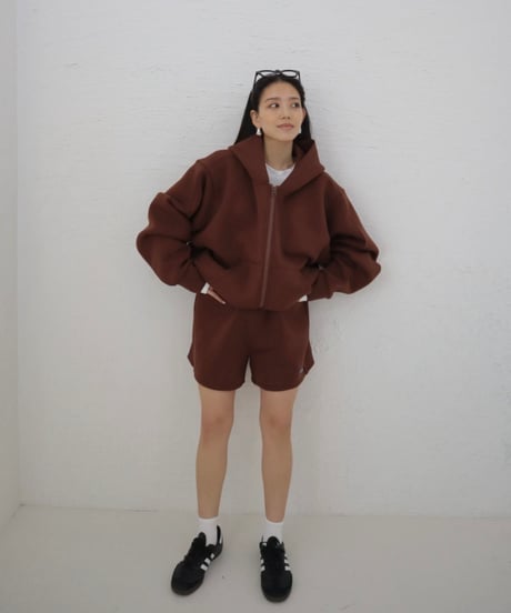 Marshmallow short pants【brown】