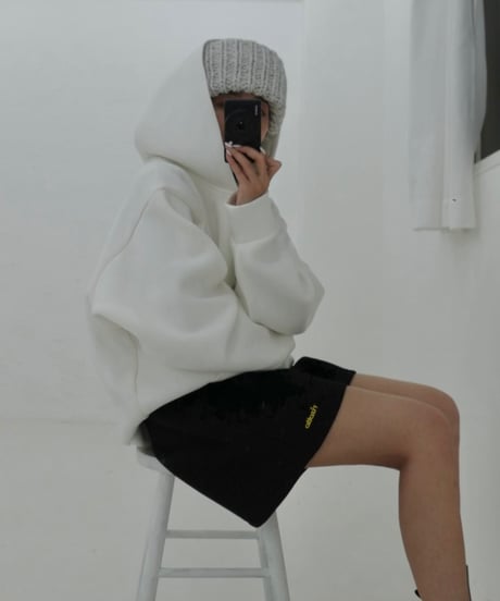 Marshmallow short pants【black】