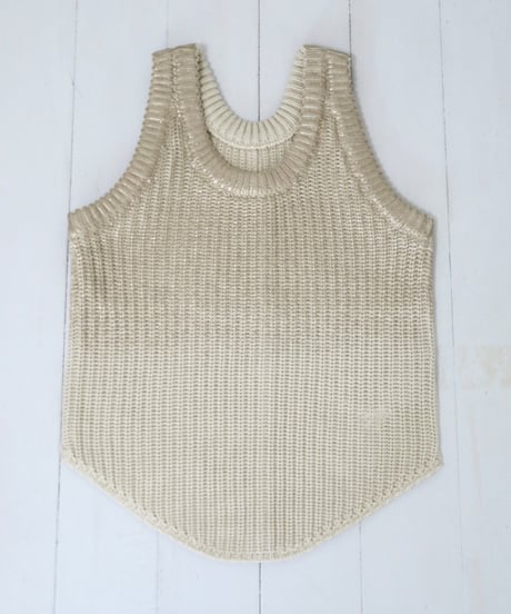 Spice 2way Knit Vest 2025【Ginger】
