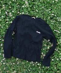 Cotton flower mesh longT【lavender】