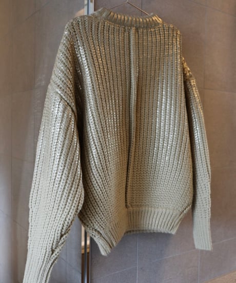 Spice wool volume Knit【Ginger】