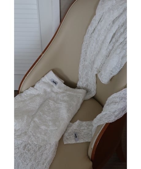 Lace Veil Tops【White】