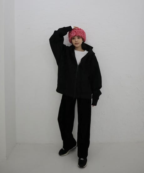 Handmade volume beanie【Mixberry】