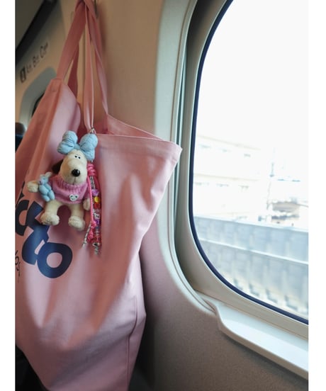 PHRASE BIG TOTE【PINK】