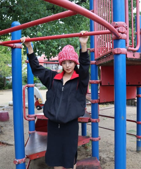 Handmade volume beanie【Mixberry】