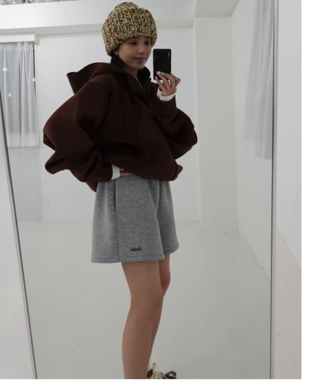Marshmallow short pants【gray】