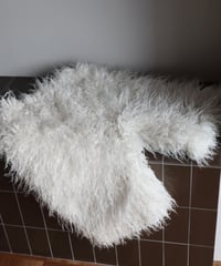 Fluffy Poodle Half Pants【Ivory】