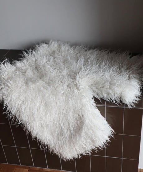 Fluffy Poodle Half Pants【Ivory】