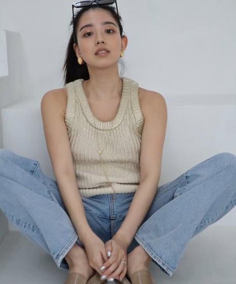 Spice 2way Knit Vest 2025【Ginger】