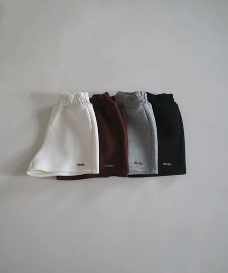 Marshmallow short pants【brown】