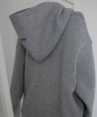 Marshmallow zip hoodie【gray】
