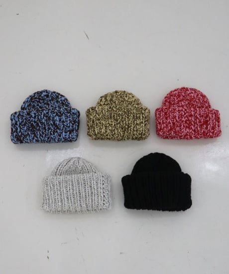 Handmade volume beanie【Caffe latte】