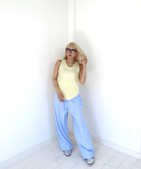 Spice 2way Knit Vest 2025【Butter】