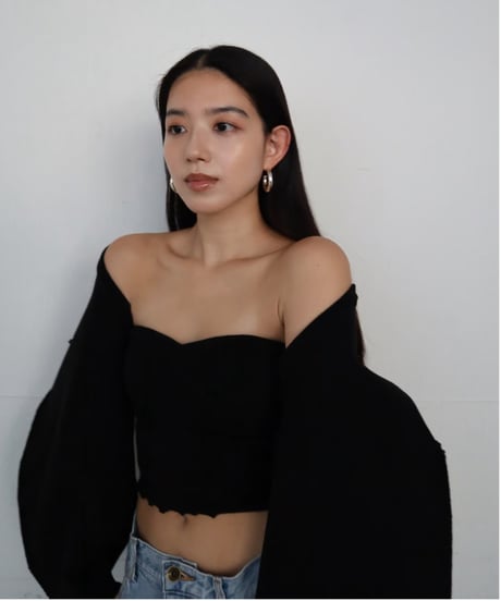 Cloud arm bolero【black】