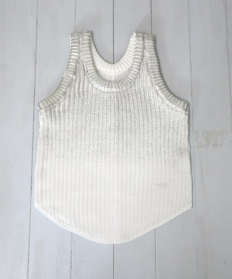 Spice 2way Knit Vest 2025【Sea salt】