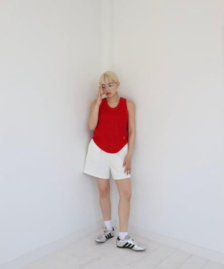 Spice 2way Knit Vest 2025【Tomato】