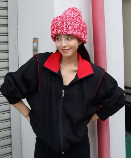 Handmade volume beanie【Mixberry】