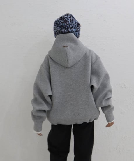 Handmade volume beanie【Choco-mint】