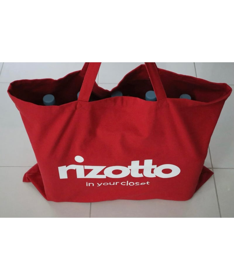 PHRASE BIG TOTE【RED】 | rizotto