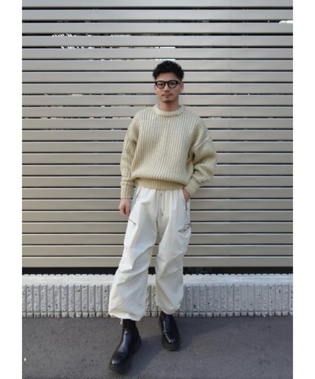 Spice wool volume Knit【Ginger】