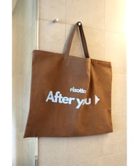PHRASE BIG TOTE【BROWN】