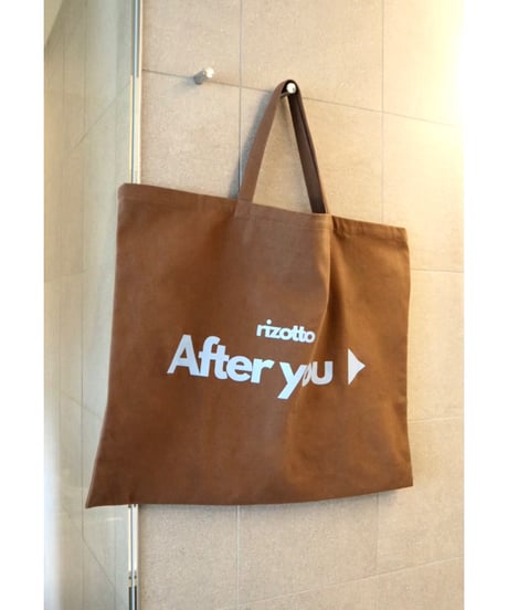 PHRASE BIG TOTE【BROWN】
