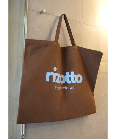 PHRASE BIG TOTE【BROWN】