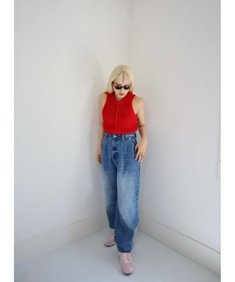 Spice 2way Knit Vest 2025【Tomato】 | rizotto