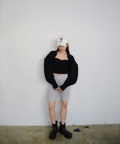 Cloud arm bolero【black】