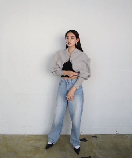 Cloud arm bolero【gray】
