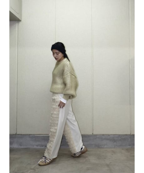 Spice wool volume Knit【Ginger】